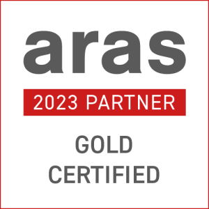 aras-partner-certs-sq-2023_gold-certified-rgb